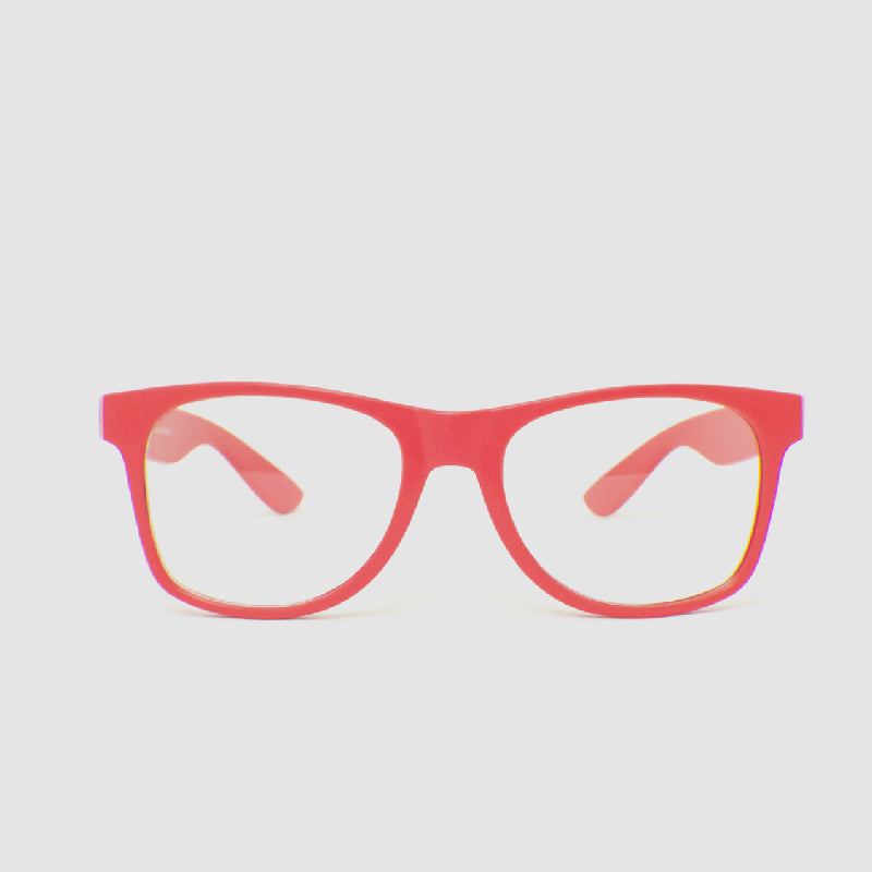 Wayfarer Wheat Eyeglasses - Red